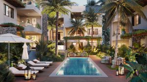 2 Beach Residences luxury homes in Mauritius