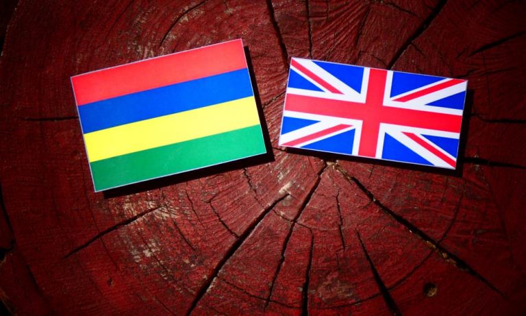 UK Mauritius flag