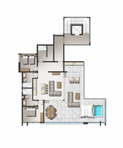penthouse floor plan