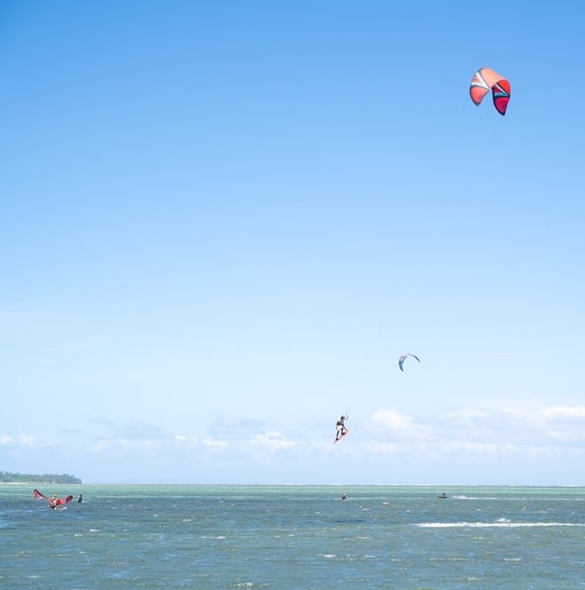 Mauritius More Appealing To Seychelles For Relocating   Kitesurfing In The West Of Mauritius 