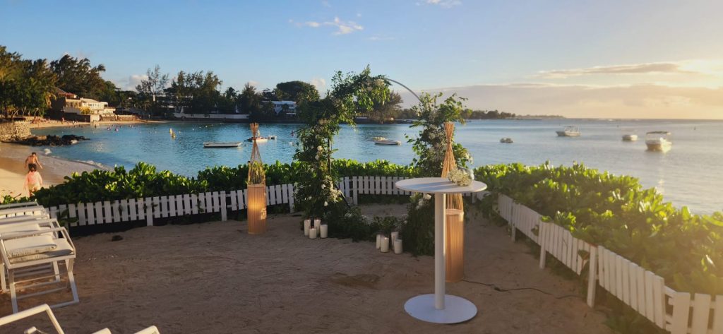 2 beach club wedding venue mauritius